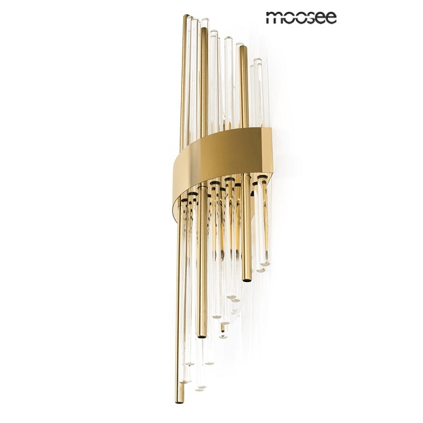 Lampa ścienna ARMANDO złota - Moosee