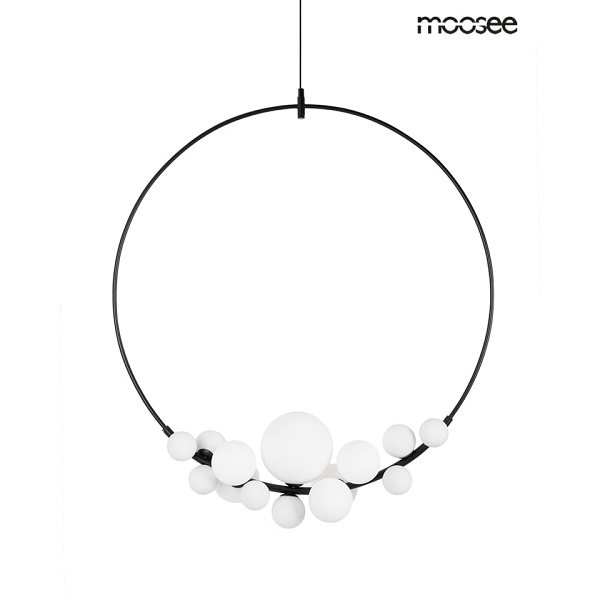 Lampa wisząca ROCIO czarna - Moosee