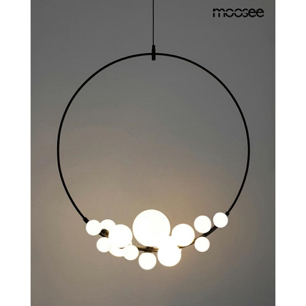 Lampa wisząca ROCIO czarna - Moosee