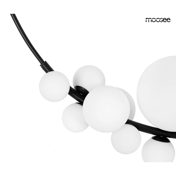 Lampa wisząca ROCIO czarna - Moosee