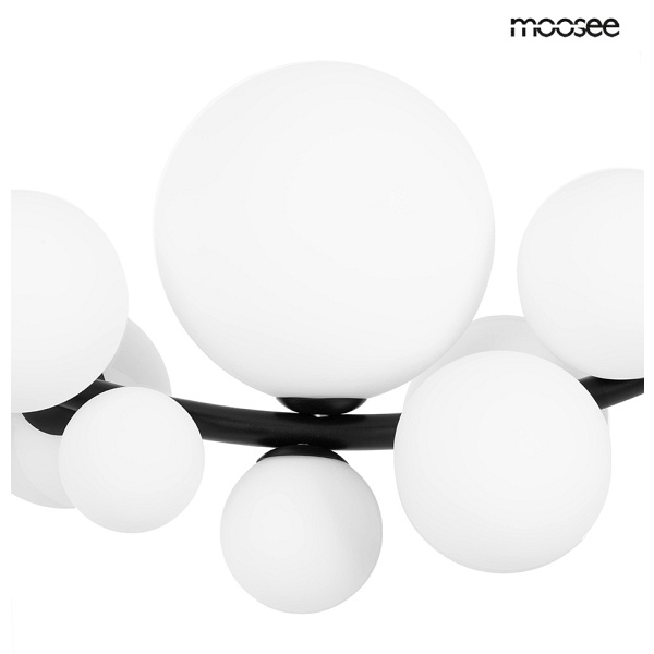 Lampa wisząca ROCIO czarna - Moosee