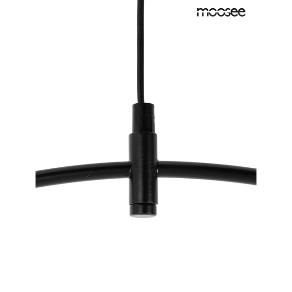Lampa wisząca ROCIO czarna - Moosee