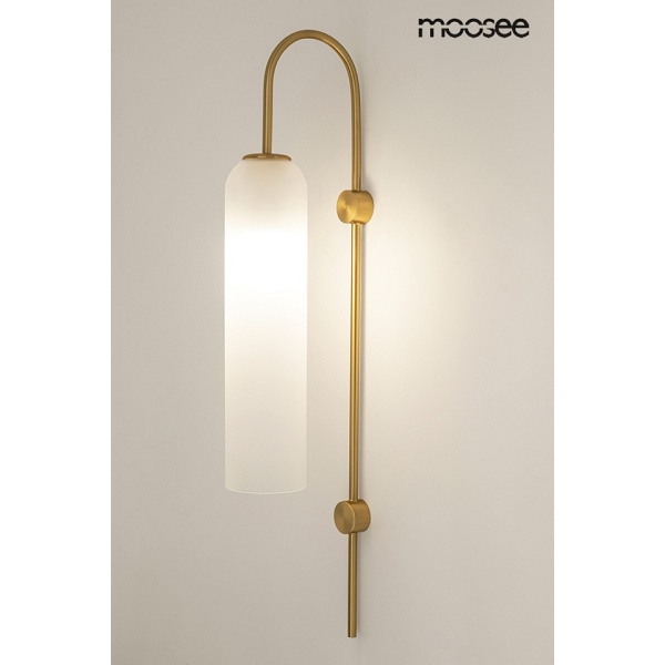 Lampa ścienna SLACK złota / biała - Moosee