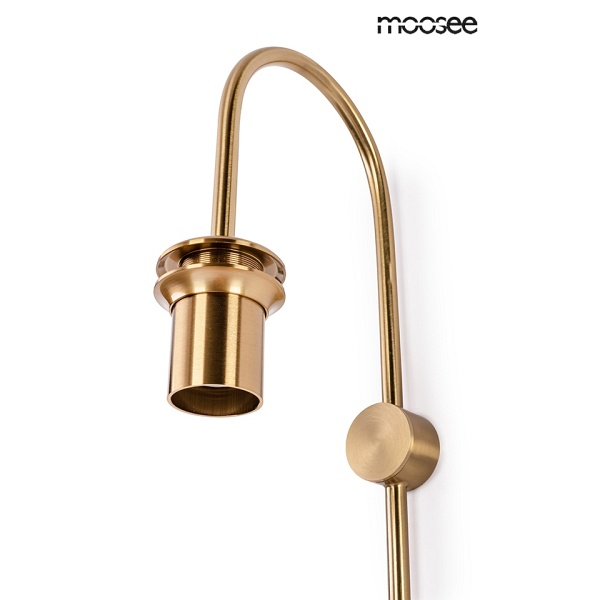 Lampa ścienna SLACK złota / biała - Moosee