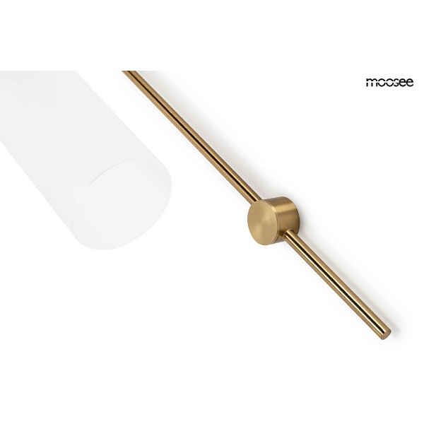 Lampa ścienna SLACK złota / biała - Moosee