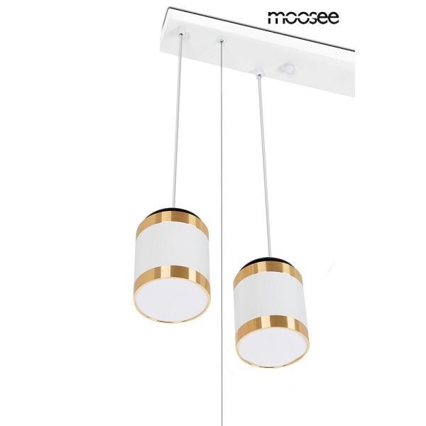 Lampa wisząca STARS biała - Moosee