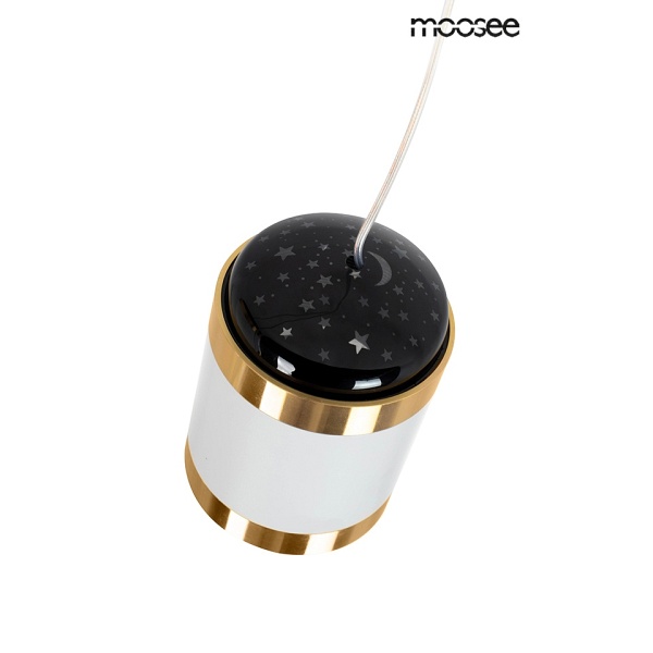 Lampa wisząca STARS biała - Moosee