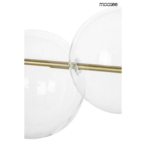 Lampa wisząca ECHO 140 złota - Moosee