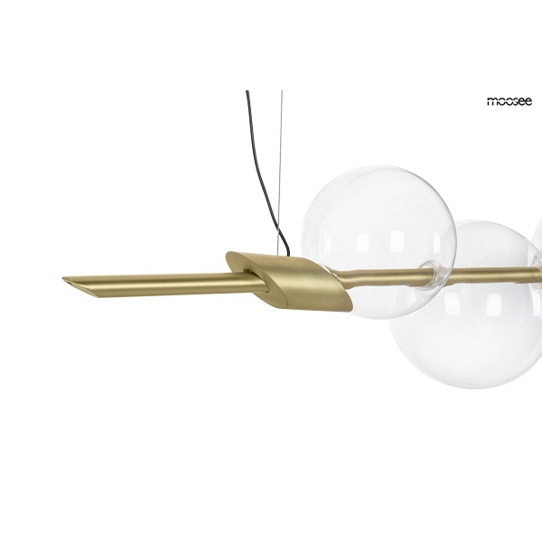 Lampa wisząca ECHO 140 złota - Moosee