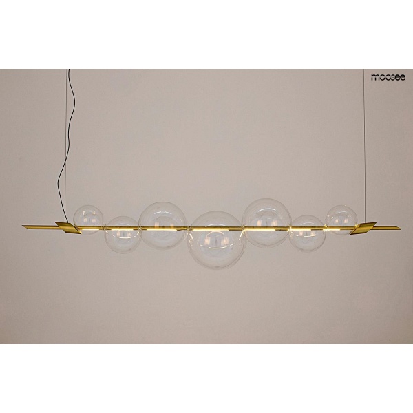 Lampa wisząca ECHO 140 złota - Moosee