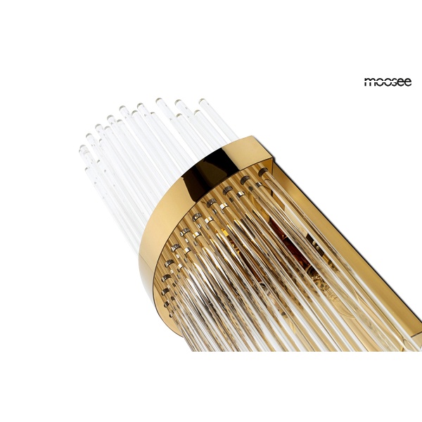 MOOSEE lampa ścienna FLORENS L złota - Moosee