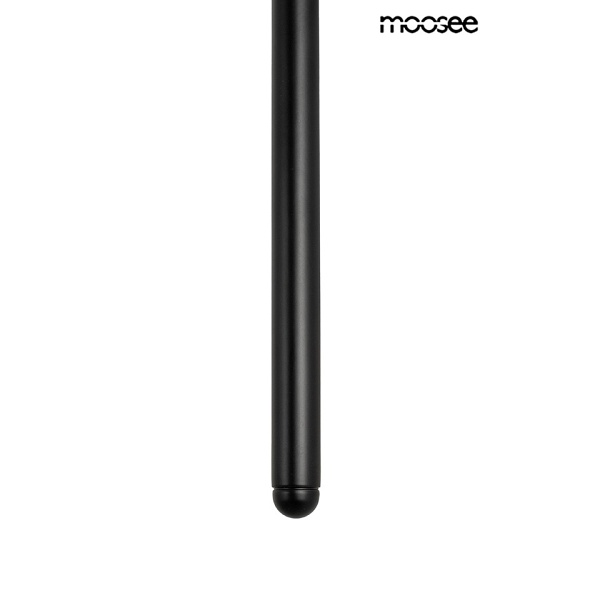 Lampa ścienna TOBIA czarna - Moosee