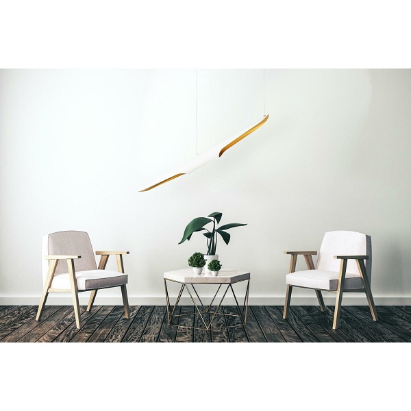 MOOSEE lampa wisząca CONTEO biała - Moosee