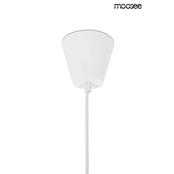 MOOSEE lampa wisząca CONTEO biała - Moosee