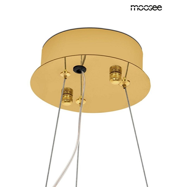 Lampa wisząca FLORENS 60 złota - Moosee