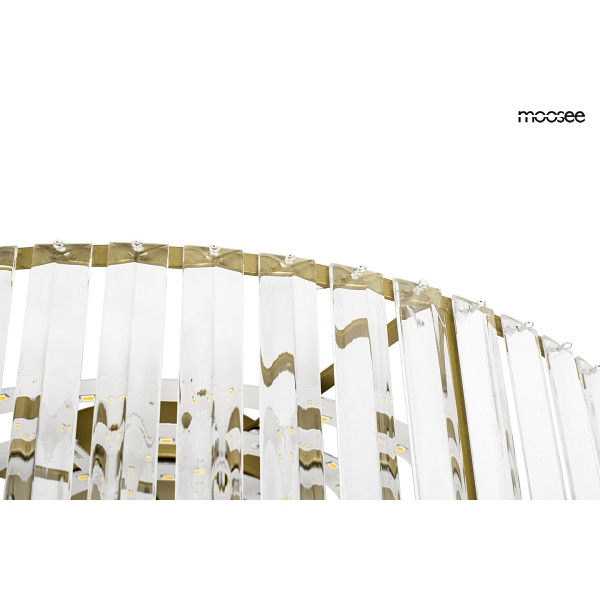 Lampa sufitowa / plafon CROWN 50 złota - Moosee