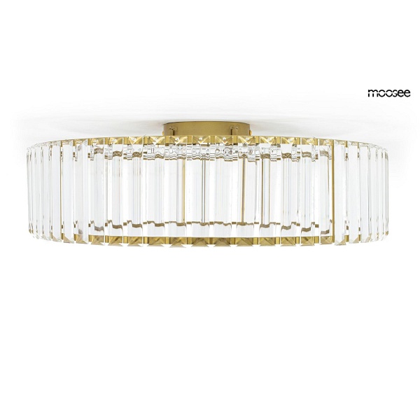 Lampa sufitowa / plafon CROWN 50 złota - Moosee
