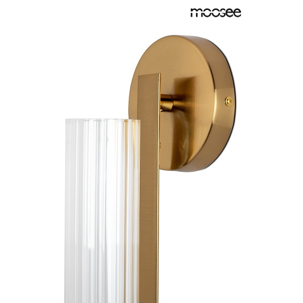 MOOSEE lampa ścienna BORGIA złota - Moosee