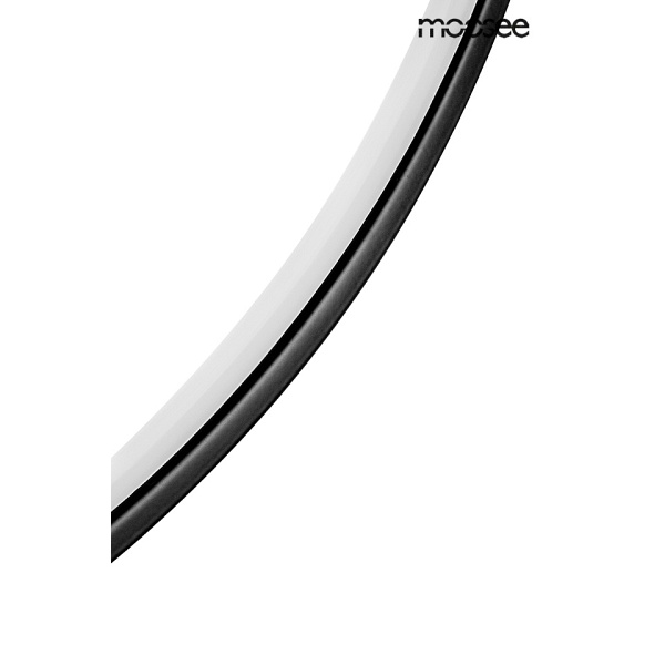 Lampa wisząca CIRCULO 80 czarna - Moosee