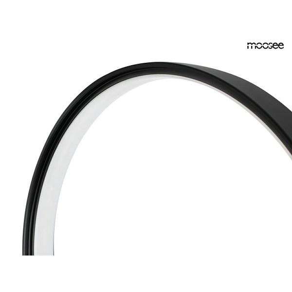 Lampa ścienna CIRCLE WALL czarna - Moosee