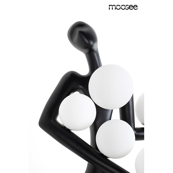 Lampa podłogowa HUMAN DREAMER czarna - Moosee