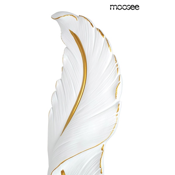 Lampa ścienna IKAR 80 biała / złota - Moosee