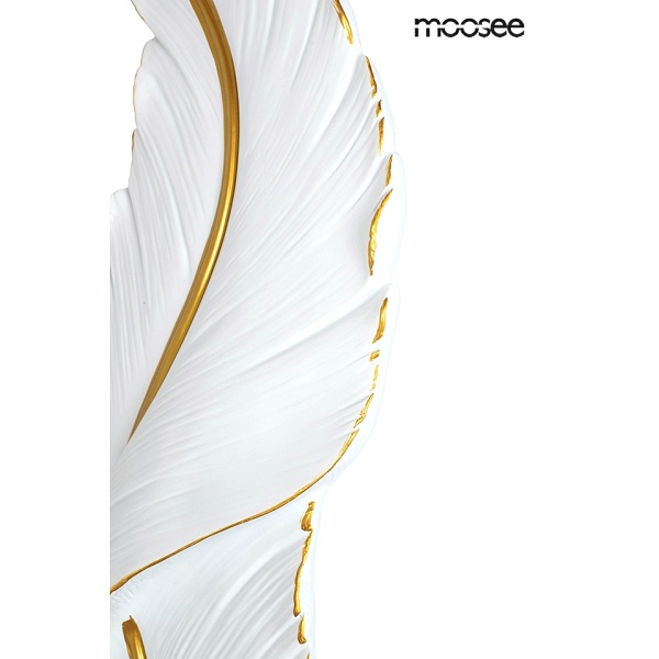 Lampa ścienna IKAR 80 biała / złota - Moosee