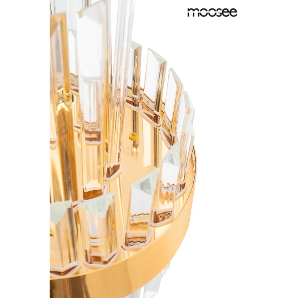 Lampa wisząca IMPERO złota - Moosee