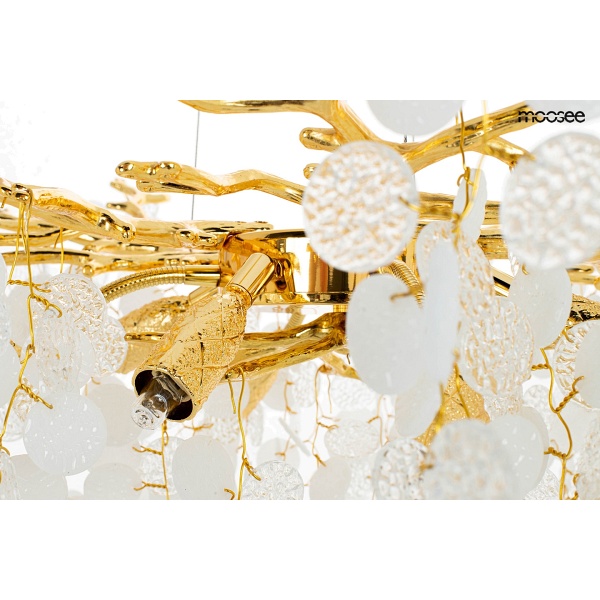 Lampa wisząca RIVIERA 60 złota - Moosee