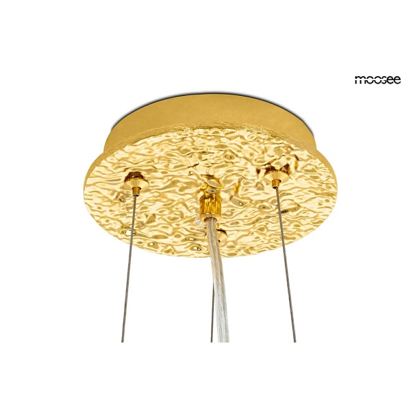 Lampa wisząca RIVIERA 60 złota - Moosee