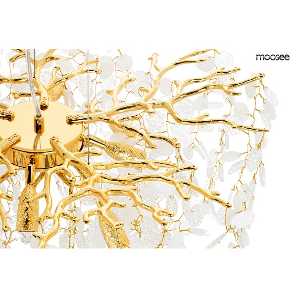 Lampa wisząca RIVIERA 60 złota - Moosee