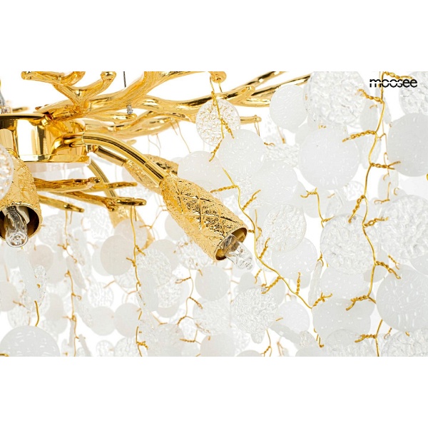 Lampa wisząca RIVIERA 80 złota - Moosee