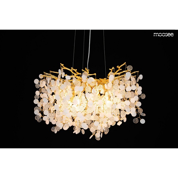 Lampa wisząca RIVIERA 80 złota - Moosee