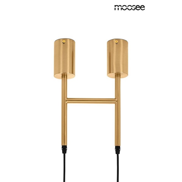 Lampa wisząca RIVA 2 złota - Moosee