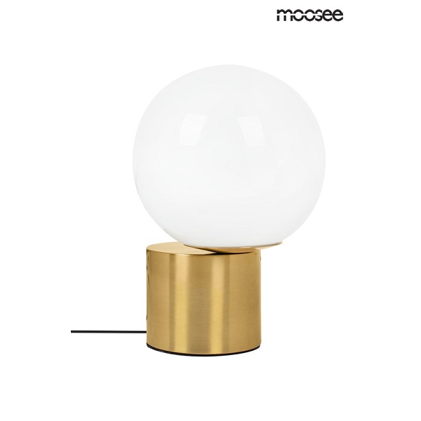 Lampa stołowa PARLA 20 złota - Moosee