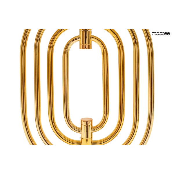 Lampa stołowa BOTTEGA złota / czarna - Moosee