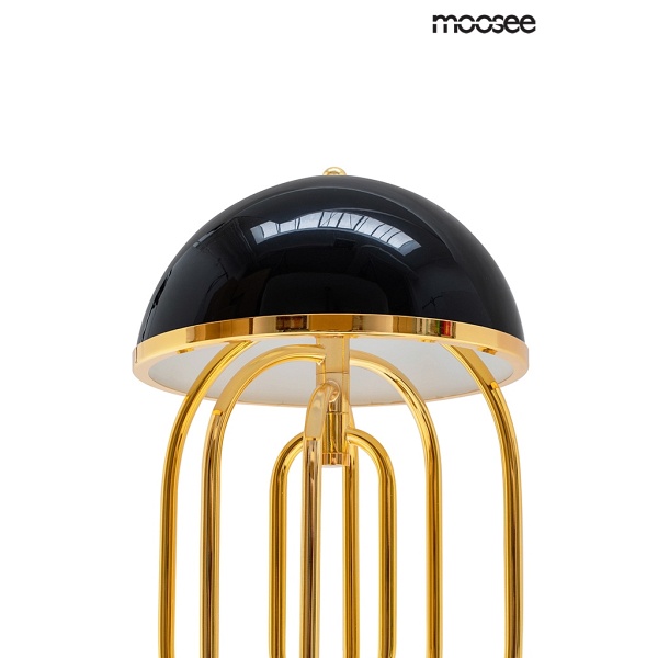 Lampa stołowa BOTTEGA złota / czarna - Moosee