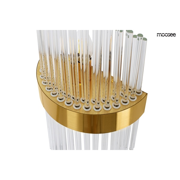 Lampa ścienna FLORENS M złota - Moosee