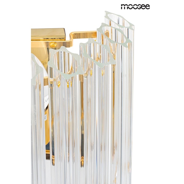 Lampa ścienna PALACE złota - Moosee