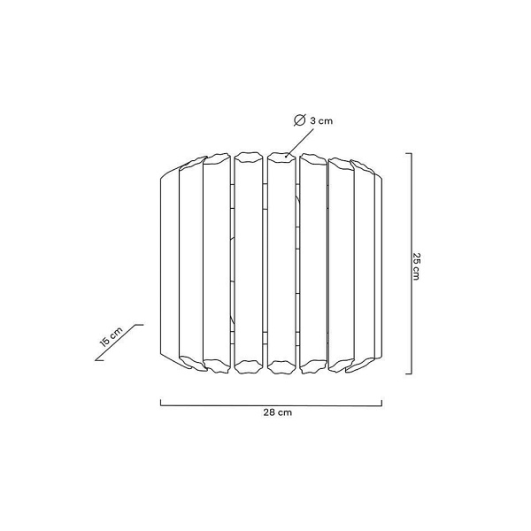Lampa ścienna PALACE złota - Moosee