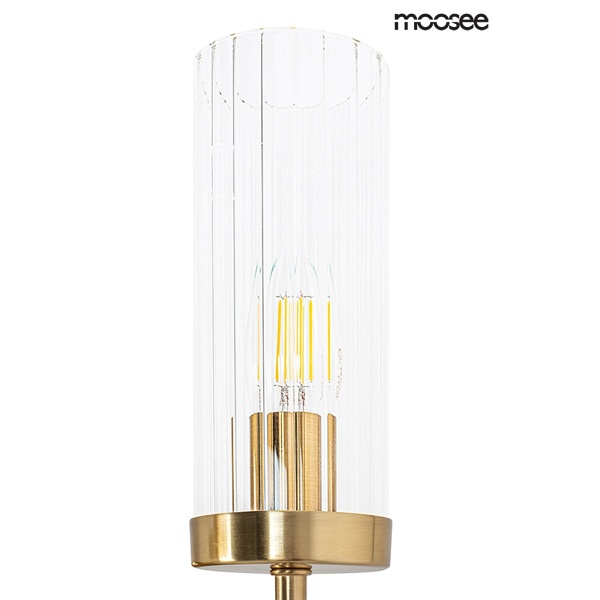 Lampa ścienna TORCH złota - Moosee