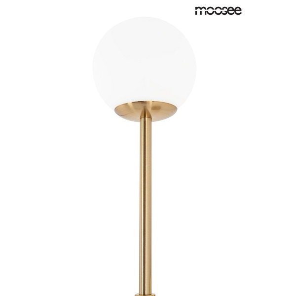 Lampa ścienna LUCCA złota - Moosee