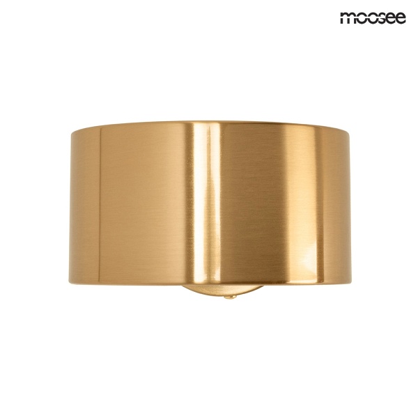 Lampa ścienna ARRO złota - Moosee