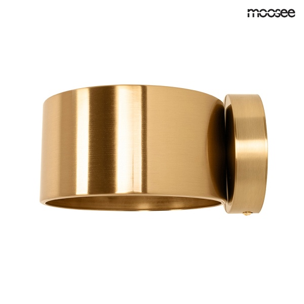 Lampa ścienna ARRO złota - Moosee