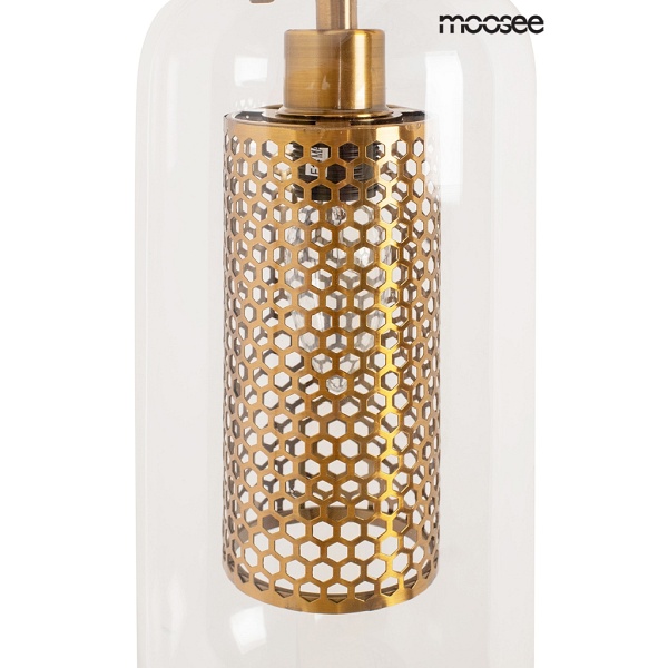 Lampa ścienna LAMPION złota - Moosee