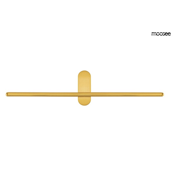 Lampa ścienna TOBIA złota - Moosee