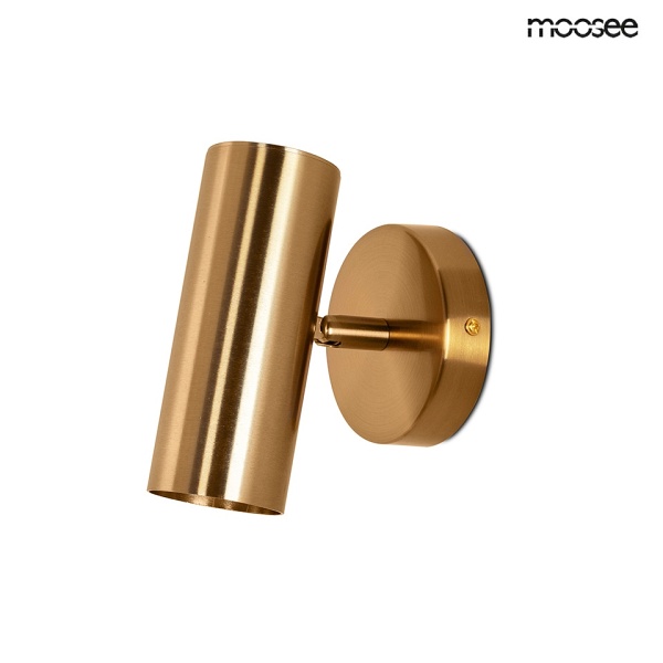 Lampa ścienna SPOT złota - Moosee