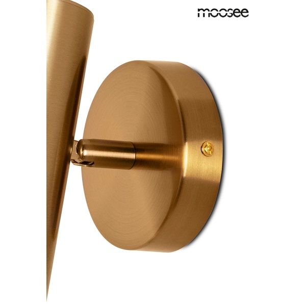 Lampa ścienna SPOT złota - Moosee