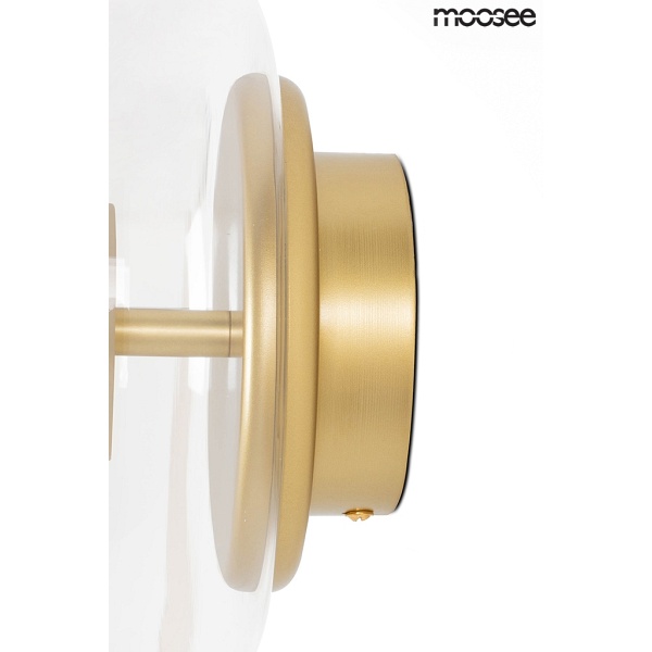 Lampa ścienna EDEN WALL złota - Moosee