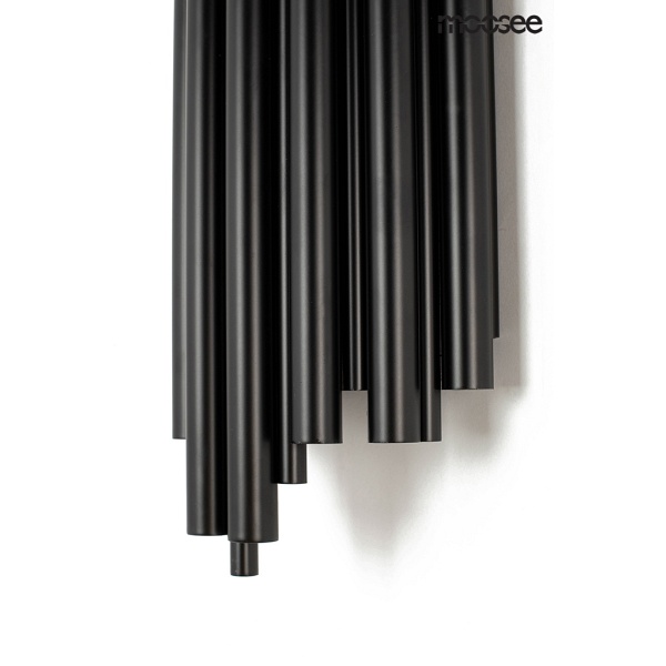 Lampa ścienna HARMONIC BLACK czarna - Moosee